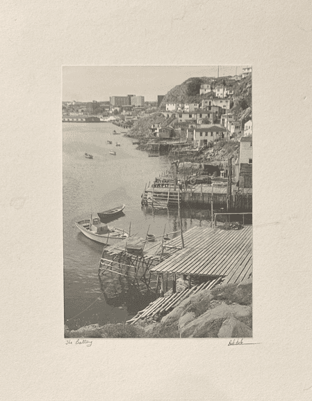 'The Battery' by Unknown Photographer (Illegible)