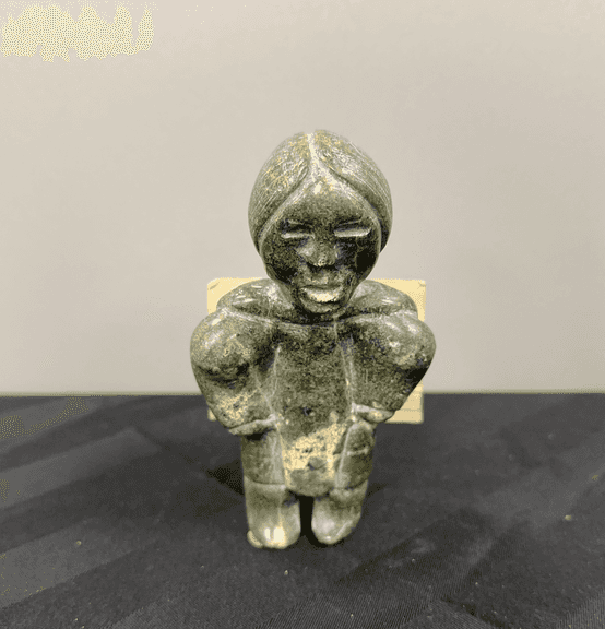 Inuit Woman by Peter Salomonie