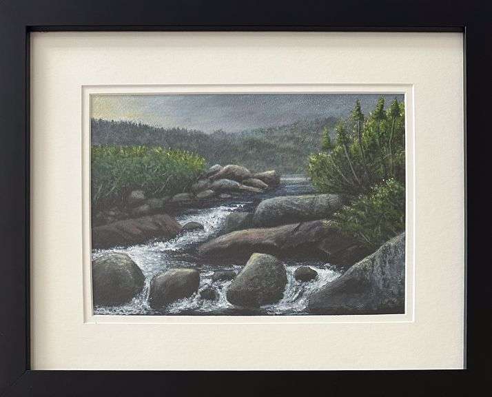 'Middle Pond Brook, Conception Bay North' by Joanne Cole