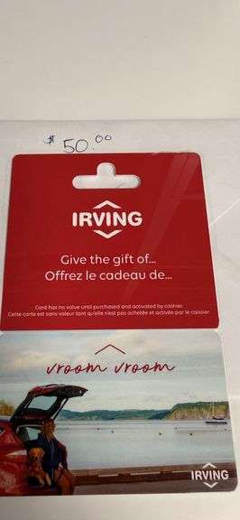 50.00 Irving Package