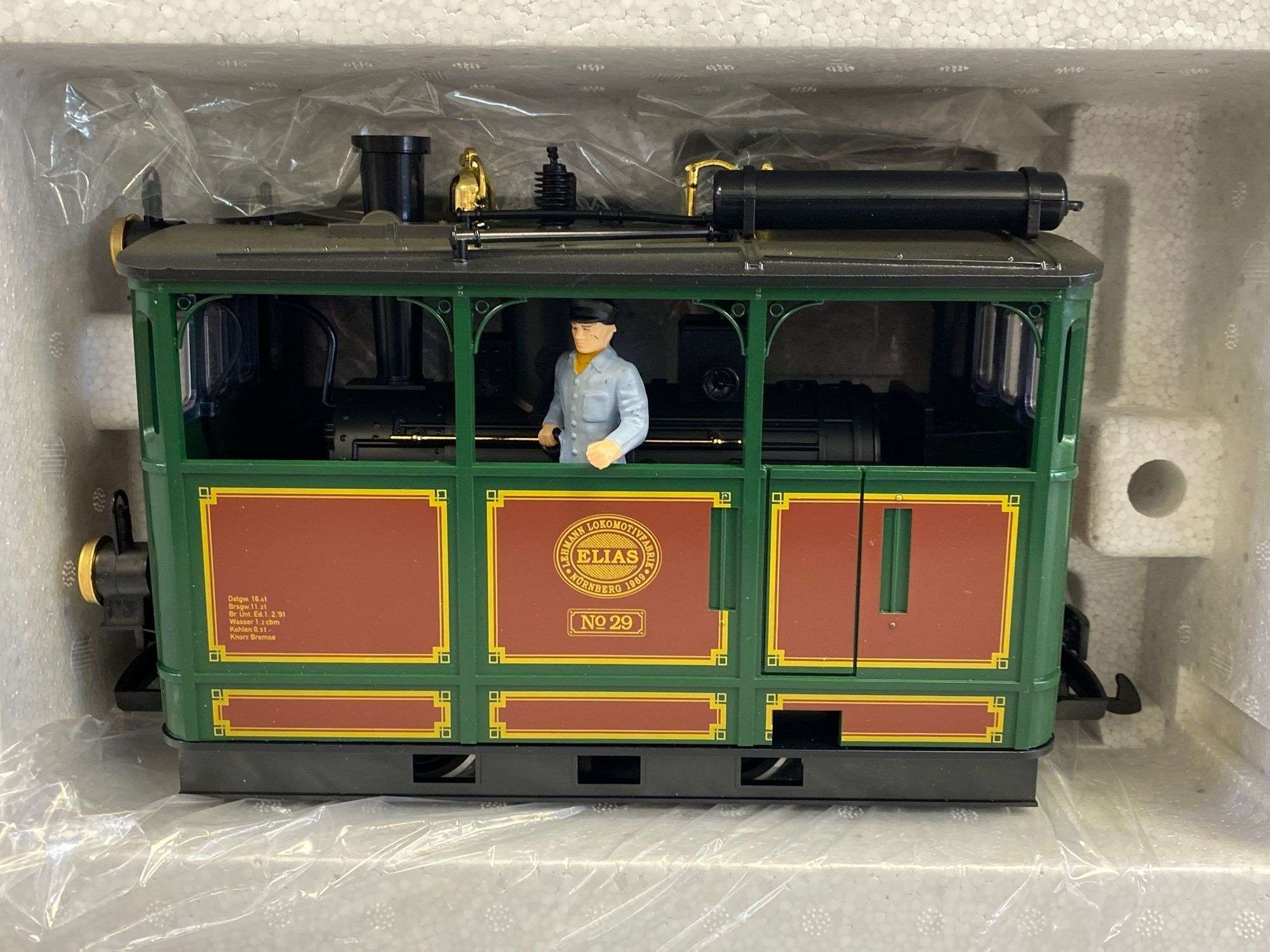 LGB ロンT LGB 22500 Elias Steam Locomotive G-Scale - Bartkus Auctioneers