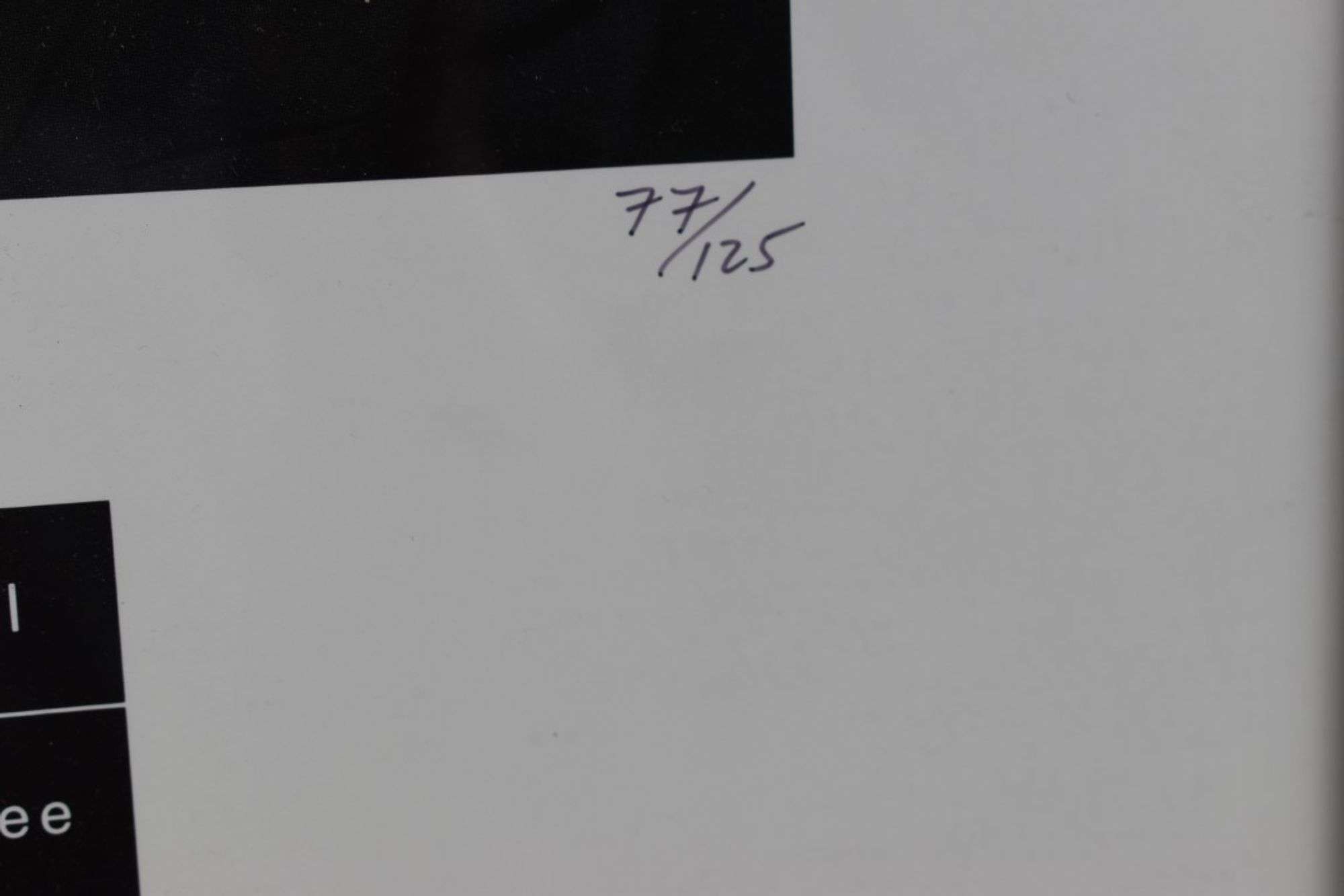 Peter Gabriel Autographed and Numbered Print - Bartkus Auctioneers