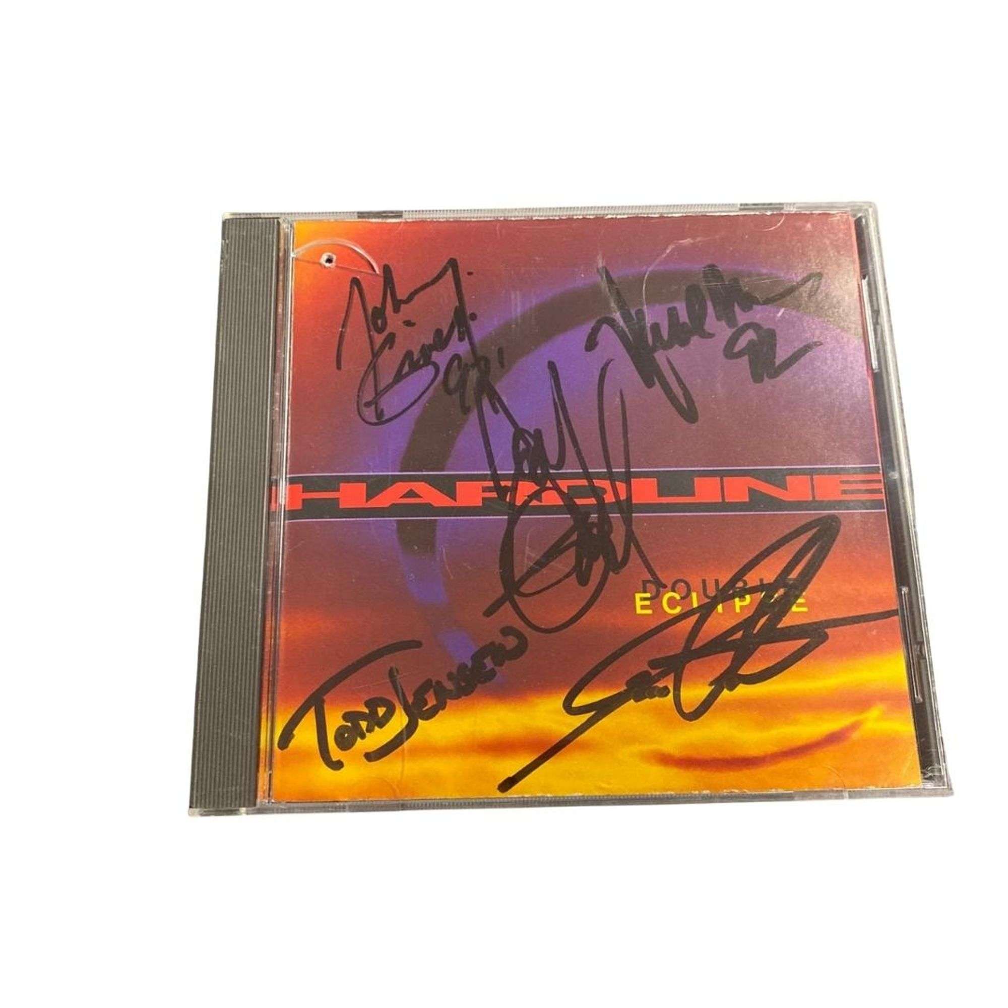 Hardline Autographed CD - Bartkus Auctioneers