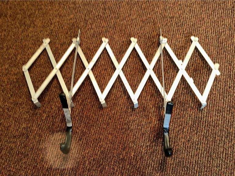 Casket Spray Rack Accordion Foldable Aluminum Vintage or Classic Car Door Shelf Use