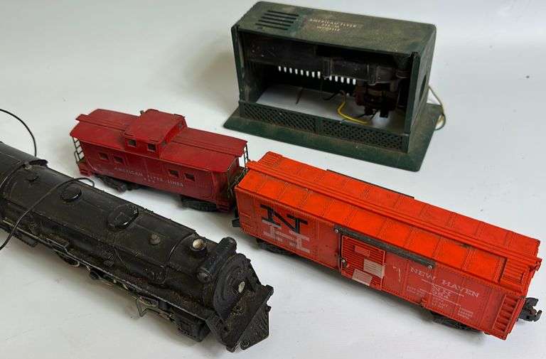 Vintage American Flyer Train Set 293 Engine 4-6-2 with Coal Tender ...