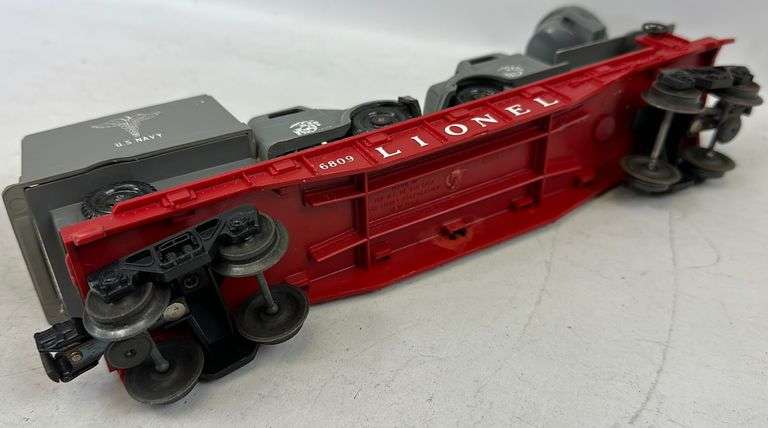 Lionel 6819 Flatcar With Helicopter – O/O27 Gauge, Licensed Reproduction Box