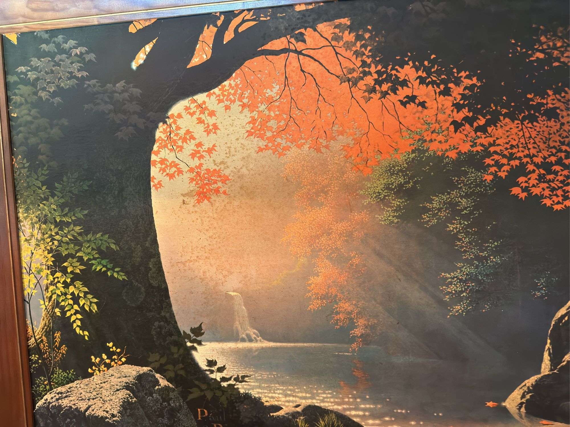 Large Wall Art Print Paul Detlefsen Autumn Interlude - Bartkus