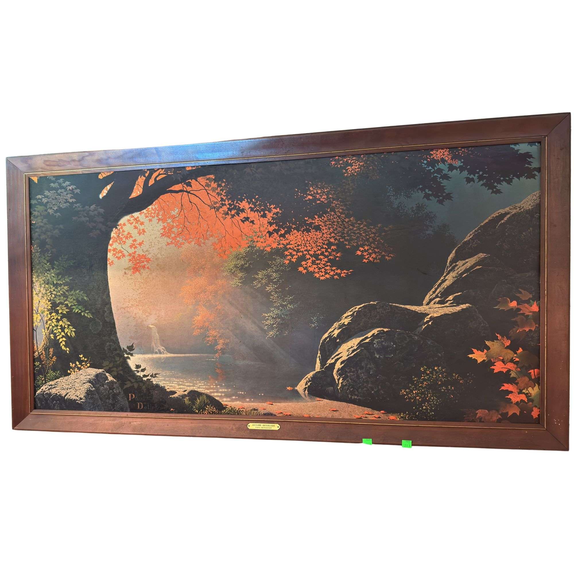 Large Wall Art Print Paul Detlefsen Autumn Interlude - Bartkus
