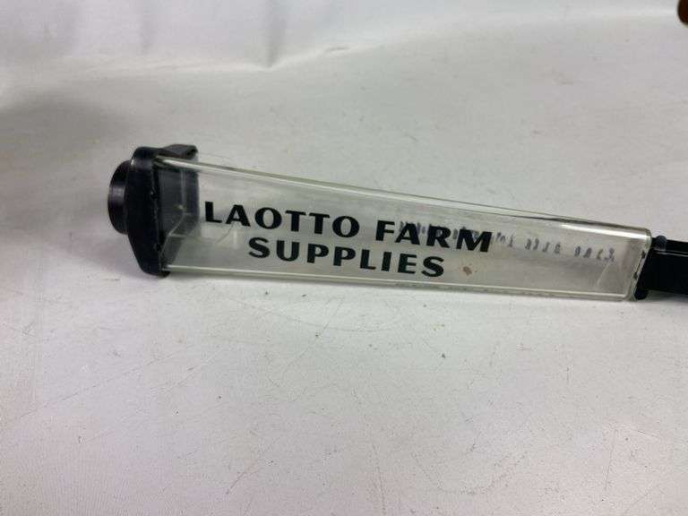 Mixed Lot Farm Brands: LaOtto Farm Supplies Water Gauge John Deere Magnets STINE Heritage Seeds Cool