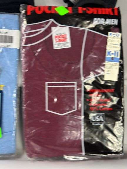 Vintage Farm Mens Clothing: New Chore Gloves Leather Socks T Shirts