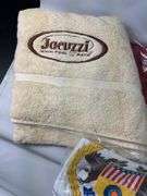 LOT Vintage Plumber Plumbing Co Give-Away Rep Shirts Towel Kohler Jacuzzi