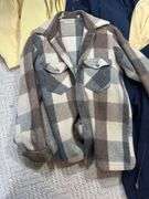 LOT Vintage Farm Jacket Clothing: LL Bean Flannel Mechanics Lightweight Windbreakers 1960s 70s