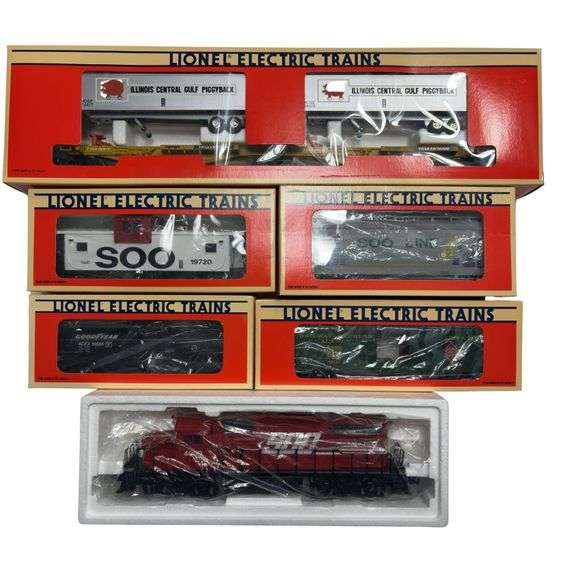 O27 Lionel Soo Line Special Train Set GP382 Dual Motor 18825