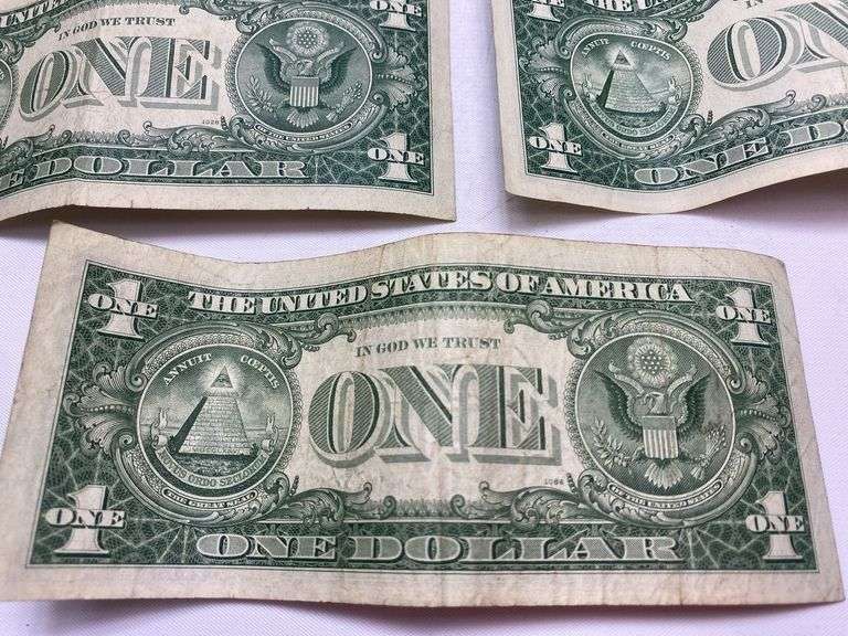 1963B Complete $1 Federal Reserve Barr Note Set