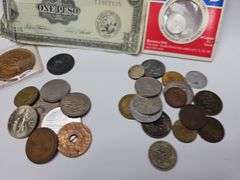 Misc Foreign Non-US Coins & Bill