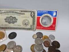 Misc Foreign Non-US Coins & Bill