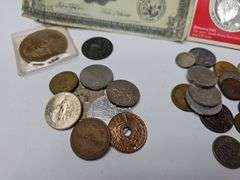 Misc Foreign Non-US Coins & Bill