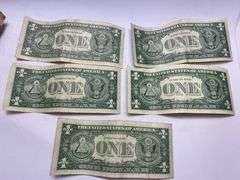 1963B Complete $1 Federal Reserve Barr Note Set