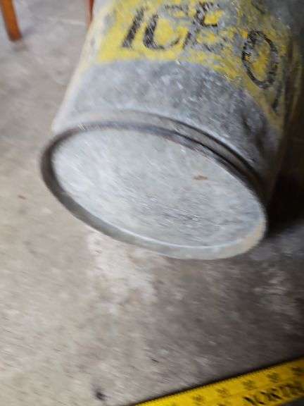 1 Pullman For Ice Only Galvanized Steel Bucket
