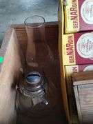 Pickers LOT: Drawer Canning Jars Bale Tops Jadeite Creamer
