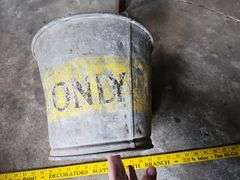 1 Pullman For Ice Only Galvanized Steel Bucket