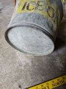 1 Pullman For Ice Only Galvanized Steel Bucket