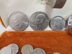 Misc LOT Coins Silver Foreign US Old Timer Pocket Knife Stop Watch