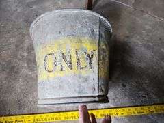 1 Pullman For Ice Only Galvanized Steel Bucket