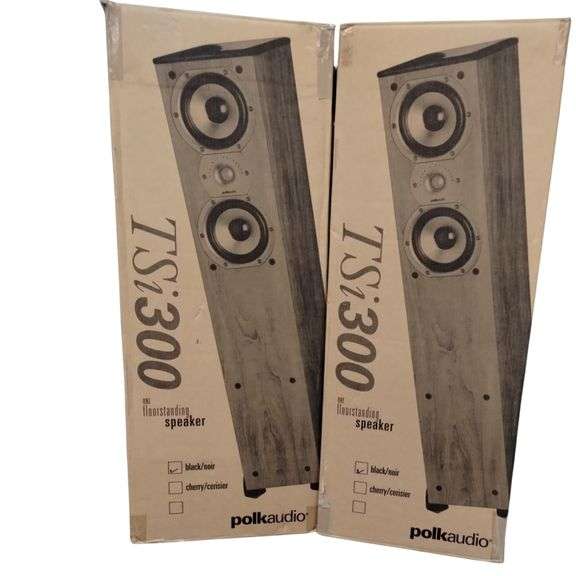 Electronics Audio POLK TSi300 Floor Speakers Pair Original Boxes