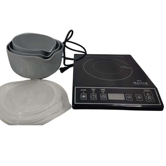 Kitchen Appliance DuxTop Induction Cooktop + Mixing Bowls for Rosti Mixer