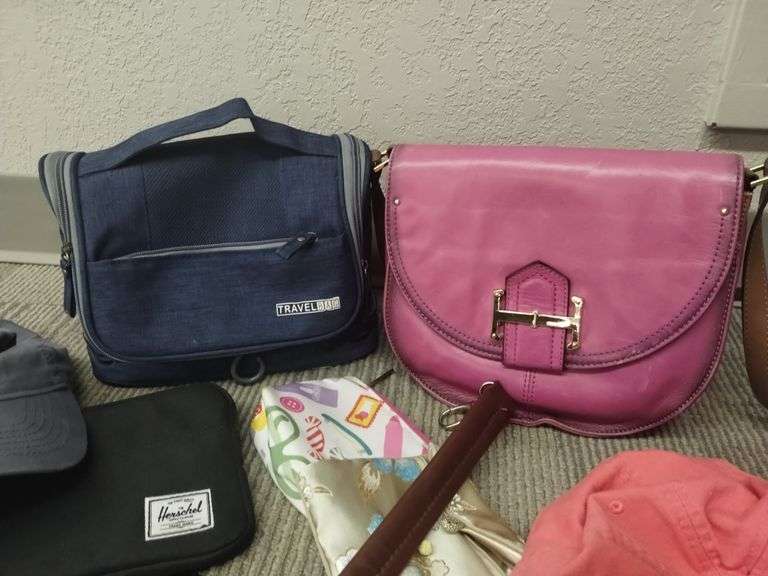Ladies LOT of Hats Purses Handbag Butler Clinique
