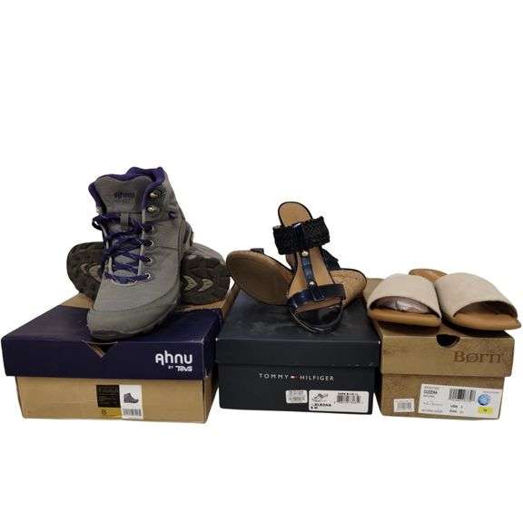 Shoes 3pr 8 Ladies Ahnu Teva Boot Tommy Hilfiger+Boxed