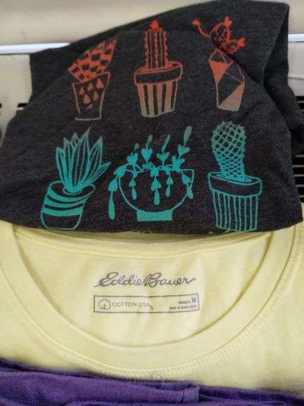 Ladies T-Shirt Lot Eddie Bauer S/M