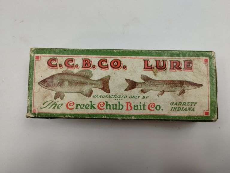 Vintage Creek Chub Weed Bug In Box Garrett In Fishing Lure Looks Unused