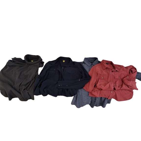 Ladies Long Sleeve Tops LOT of 4 Eddie Bauer S/M