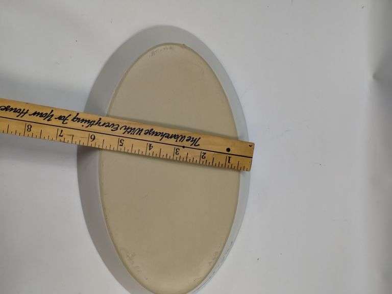 Hadley Pottery Country Scene Platters Fish Spoon Rest *Chip on 1