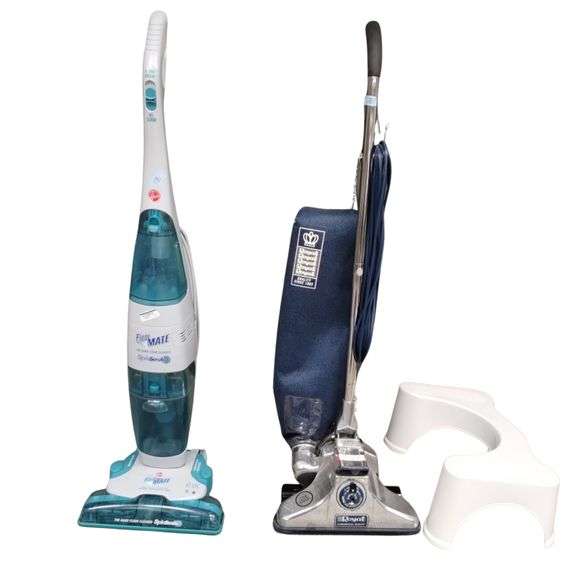 Appliances Vintage ROYAL upright Vacuum + Hoover Floor Mate + Squatty Potty