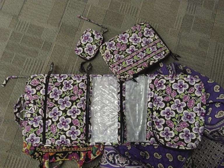 LOT of Vera Bradley Bags Duffle Purse Set