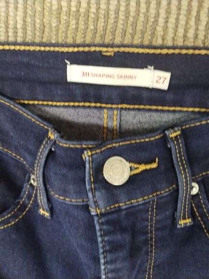 Ladies Denim Jeans LOT of 4 Gap Levi 27 Waist