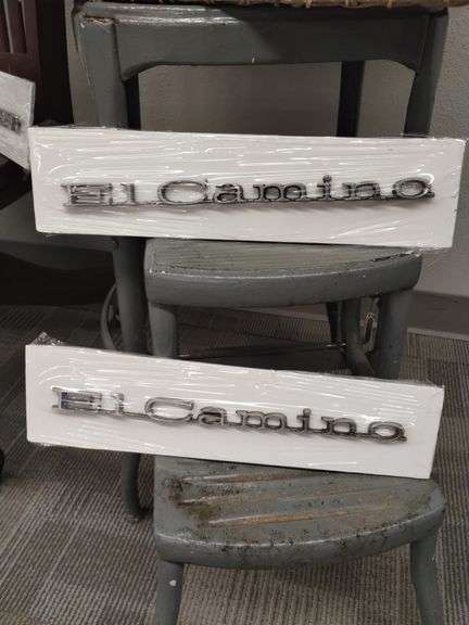 Pickers LOT: Midcentury Office Chair Step-Stool Automotive Books Chevy Badges