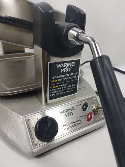 Kitchen Appliance Waring Pro Flip Waffle Maker Hotel Style