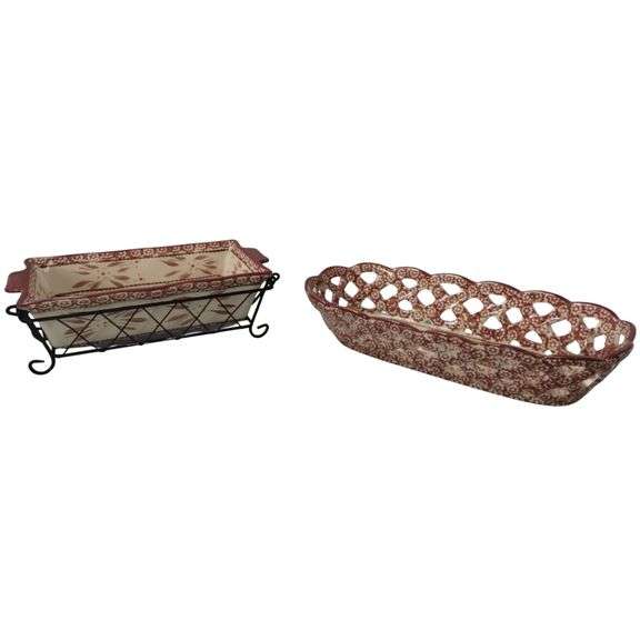 Temptations Loaf Pan Bread Basket Temptations Old World