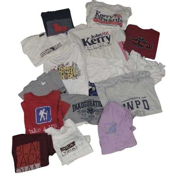 Men's Clothing LOT T-Shirts School House Rock John Kerry