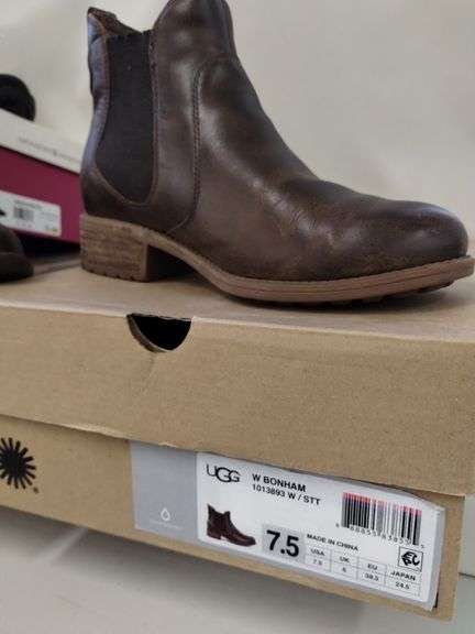 Shoes 5pr 7.5 Ladies Booties Born UGG Alfani Naturalizer Boxed