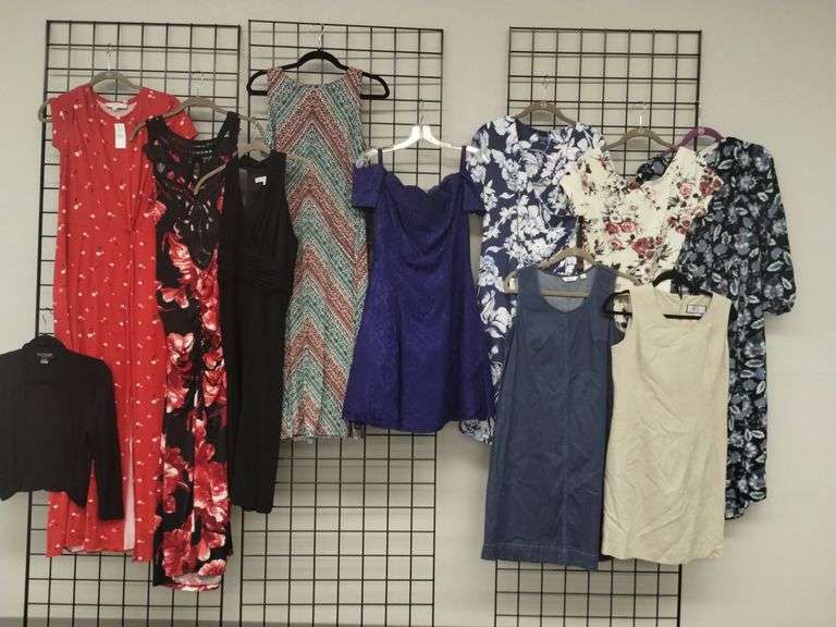 Ladies Clothing Dress LOT of 10 Loft Venus American Living Roberta Vintage
