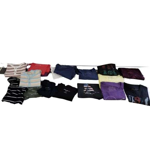 Ladies T-Shirt Lot Eddie Bauer S/M