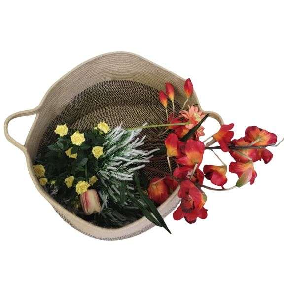 Decor GOODPICK 22x14in Cotton Rope Basket Large