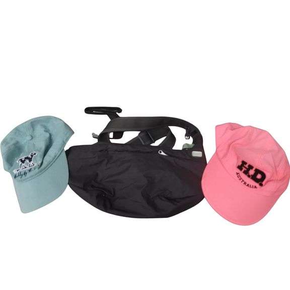 Ladies Lot of Hats & PacSafe Purse