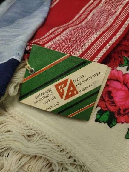 LOT of Ladies Scarves Russia Colorful Accessories