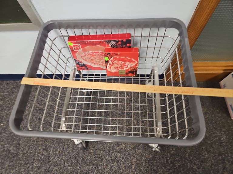 Rolling Laundry Basket Mikasa Christmas Dishes